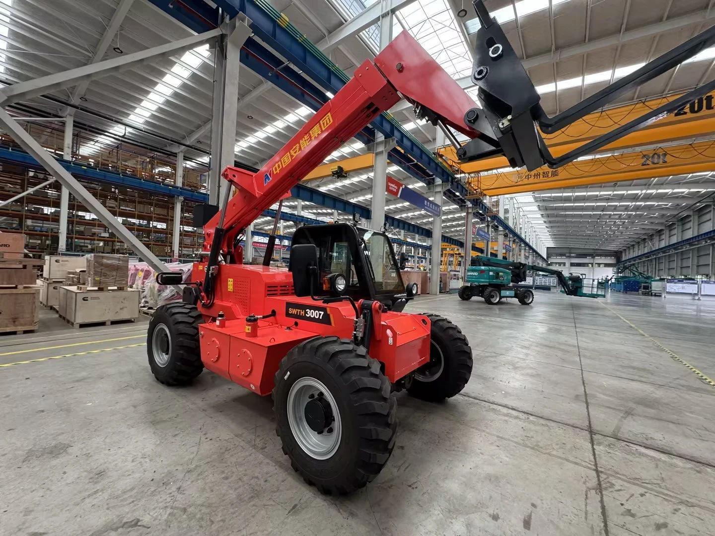 应运而生，，，“急”速响应！9001cc金沙以诚为本智能伸缩臂叉装车进军应抢救援领域