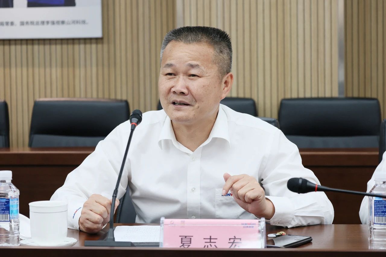 天能控股集团党委书记、董事长张天任率队到访9001cc金沙以诚为本智能