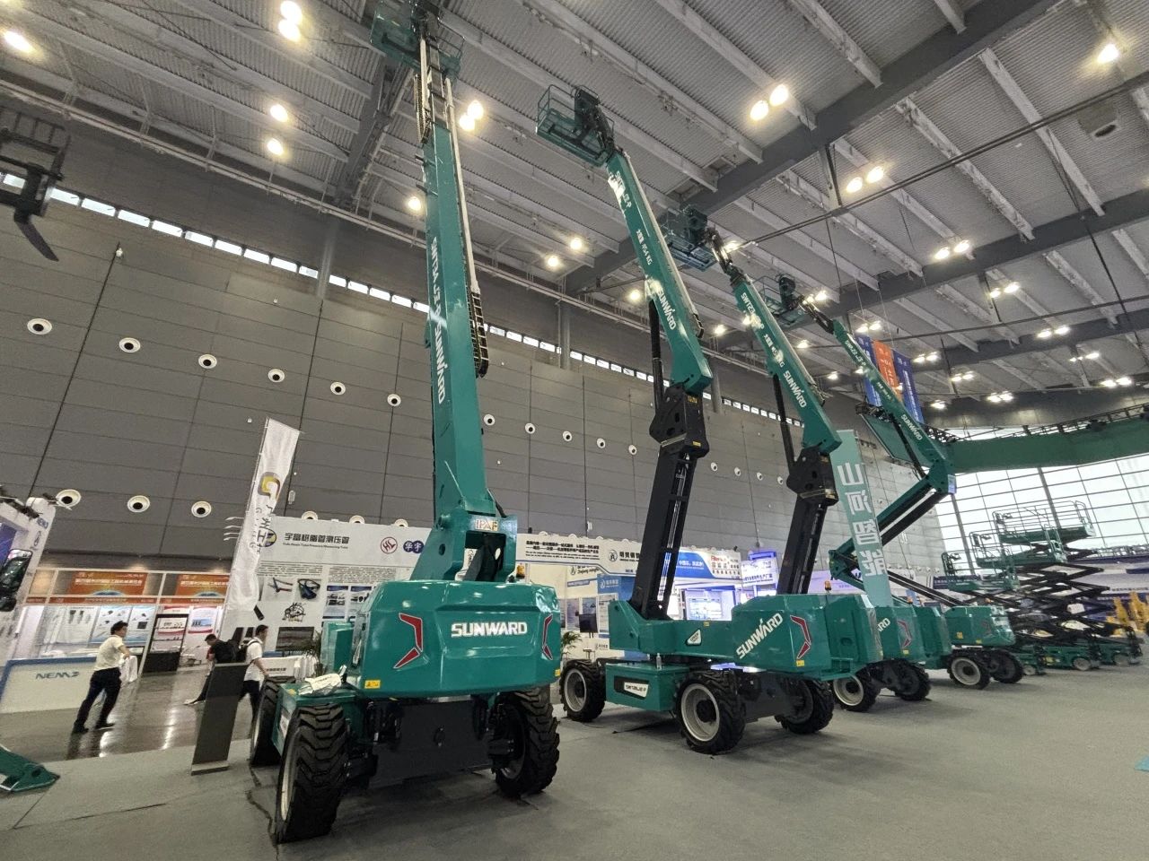 2025 CICEE | 9001cc金沙以诚为本智能SWT34JE-P电动直臂式高空作业平台重磅宣布！