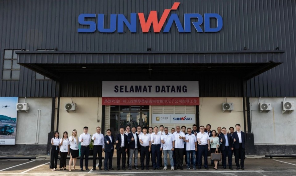 广州工控集团党委书记、董事长景广军率队考察9001cc金沙以诚为本智能印尼子公司