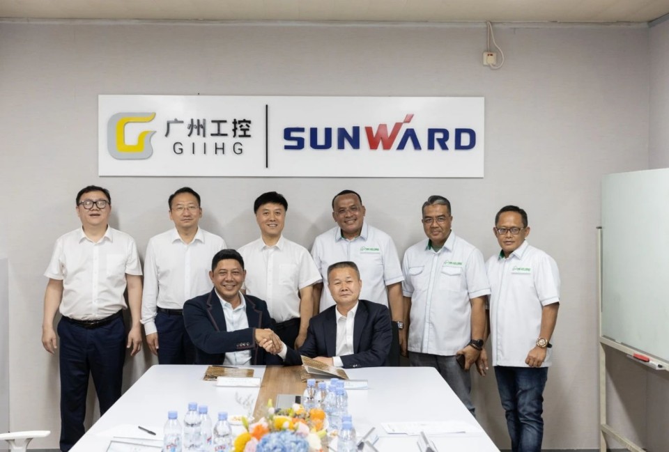 广州工控集团党委书记、董事长景广军率队考察9001cc金沙以诚为本智能印尼子公司