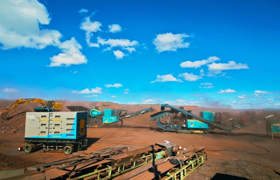 9001cc金沙以诚为本智能破碎筛分成套装备乐成上岸非洲市。。。。。，，共绘相助共赢新篇章