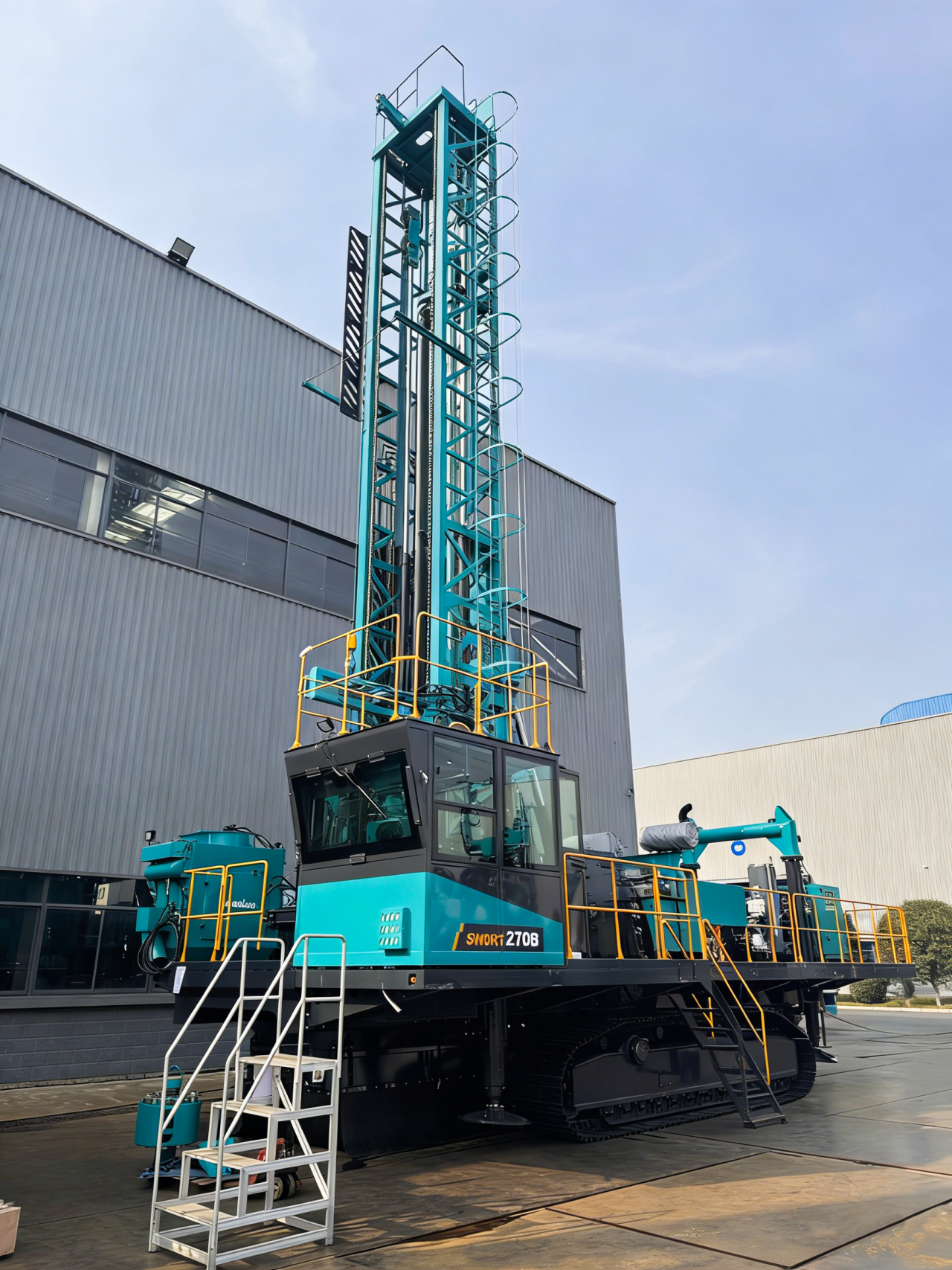 9001cc金沙以诚为本智能最大牙轮钻机进军南美高端矿山市场，，，，彰显中国制造硬实力