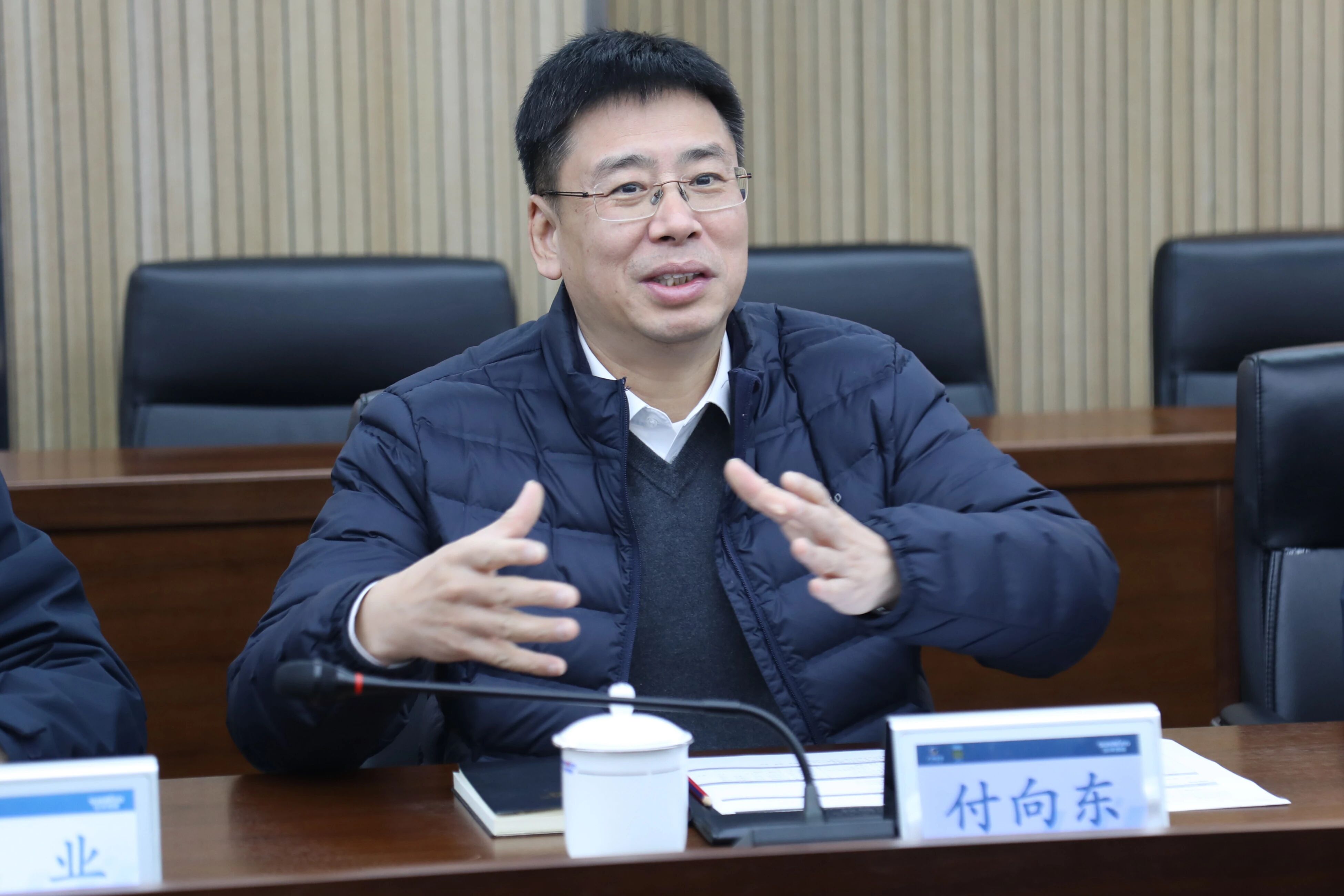 中国出口信用包管公司湖南分公司认真人蔡旺到访9001cc金沙以诚为本智能